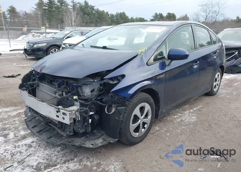 2012 Toyota Prius Four from USA, damaged, VIN JTDKN3DU3C0336237